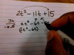 Factoring Trinomials When A Does Not