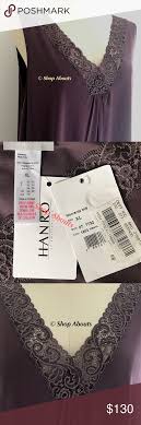 Hanro Lace Cotton Tank Nightgown 77732 Size Xl Hanro Of