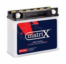 matrix dry charged bike battery at best