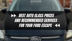 Ford Escape Windshield Replacement Cost