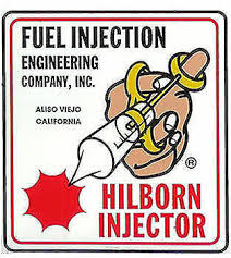 Vintage Hilborn Fuel Injector Vinyl Decal Sticker 4083