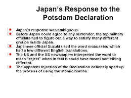 Potsdam declaration from wikipedia, the free encyclopedia. Rebuilding Japan After World War Ii Reasons