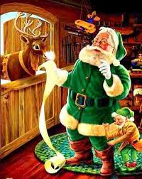 You'll receive email and feed alerts when new items arrive. Image Result For Santa Claus Green Suit Green Santa Father Christmas Christmas Pictures
