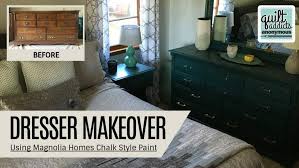 Chalk Style Paint Dresser Makeover