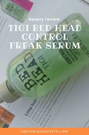 tigi bed head control freak anti frizz