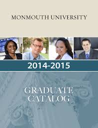 Graduate Catalog Monmouth University
