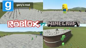 | roblox ▻ subscribe and join teamtdm! Gmod Roblox Vs Minecraft Youtube