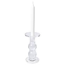 Bobble Glass Candle Holder Large