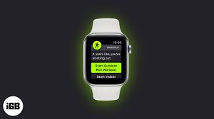 auto workout detection on apple watch