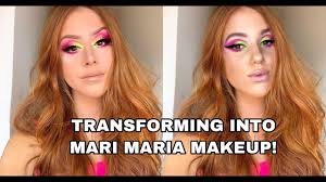 i tried following a mari maria makeup