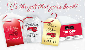 red lobster kicking off holiday season