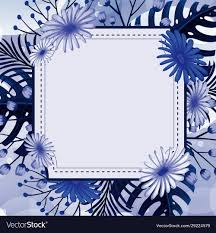 background design with blue flowers