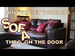 big sofa through the door