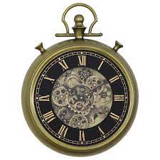 pocket watch gear clock 5130012