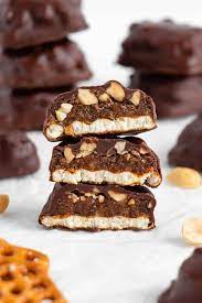 homemade take 5 candy bars vegan