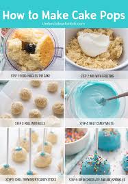 how to make cake pops a step by step