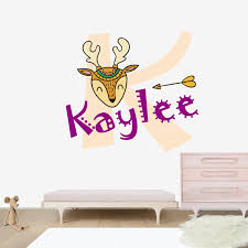 Colorful Deer Of Indian Wall Decals
