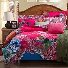 bohemian bedding set boho style