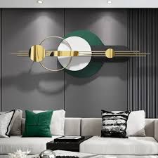 modern metal wall decor for living room