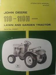 John deere parts catalog download. John Deere 110 Round Fender Garden Tractor Snowblower Owner Parts 2 Manuals Ebay