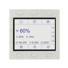Zigbee Home Automation Glass Touch Screen Panel Dimmer Light Switch View Touch Screen Dimmer Light Switch Touch Dimmer Light Switch Product Details From Shenzhen Amelech Technology Limited On Alibaba Com