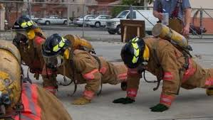 how do firefighters stay fit while on duty