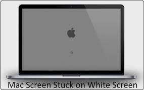 mac white screen problem fix mac