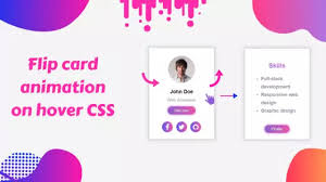 Flip cards are the cards in your website that will flip when you hover your mouse over them. How To Create Css Flip Animation On Hover Web Development For You