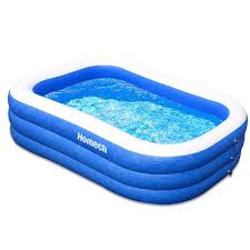 homech inflatable swimming pool