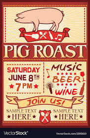 Pig Roast Poster