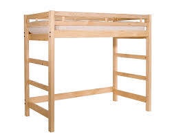 Liberty Twin Loft Bed Simple Solid