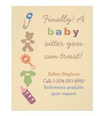Babysitting Quotes For Flyers Quotesgram Babysitter Needed Flyer Diff