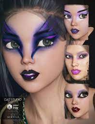 dark fantasy makeup for genesis 3