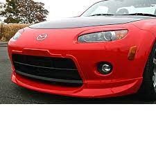 garage vary front lip spoiler abs for