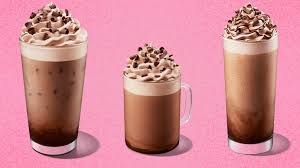 belgian chocolate latte frappuccino