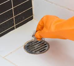 clogged shower drain hair2o salon