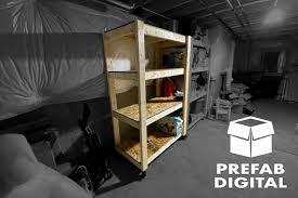 Diy Mobile Basement Storage Shelves