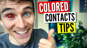 colored contacts