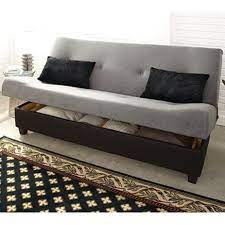 Shop the largest futon retailer today. Klik Klak Marvin Sleeper Futon With Hidden Storage Sears Sears Canada 499 99 Sofa Bed With Storage Futon Sofa Furniture