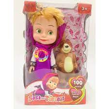 Hộp đồ chơi búp bê Masha Nga - cô bé siêu quậy và chú gấu xiếc | Shop đồ  chơi trẻ em KIM LONG