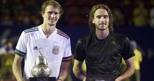 Tsitsipas made a sold transition to clay against a fellow australian open semifinalist. Tennis Zverev Beats Tsitsipas For Acapulco Title Karatsev Lifts First Atp Singles Trophy In Dubai
