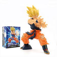 This action figure of the character nappa from the anime dragon ball z is 17.5 cm tall (6.8 inches) and weighs approximately 500g (17 ounces). 2019 Anime Figure Anime Dragon Ball Z Son Goku Super Saiyan Kakarotto Shock Pvc Action Figure Toys Dbz Collectible Model Buy At The Price Of 12 38 In Aliexpress Com Imall Com