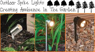outdoor lighting garden spike lights