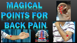Instant Back Pain Relief Acupressure Points For Back Pain Relief In Hindi With English Subtitles