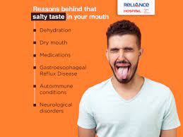 salty taste in your mouth