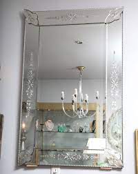 Vintage Bathroom Mirrors Etched Mirror