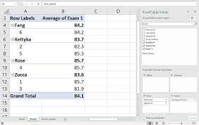 use excel pivottables to quickly