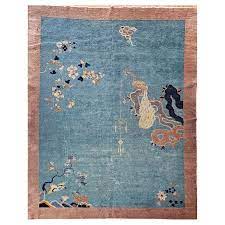 vine room size art deco chinese rug