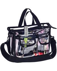 clear makeup organizer bag
