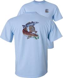 Inshore Slam With Flounder Fishing T Shirt